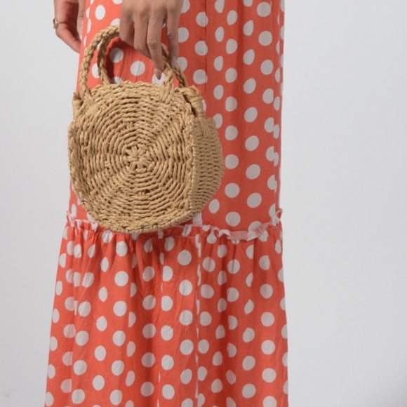 Straw Handbag www.sambellaspalace.com - Picture 2 of 2